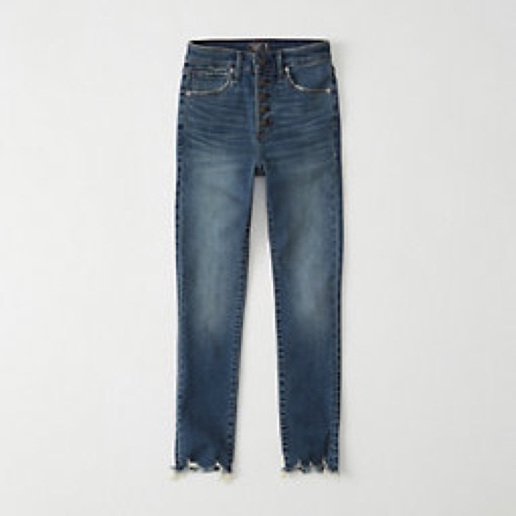 High Rise Ankle Jeans - Picture 1 of 4